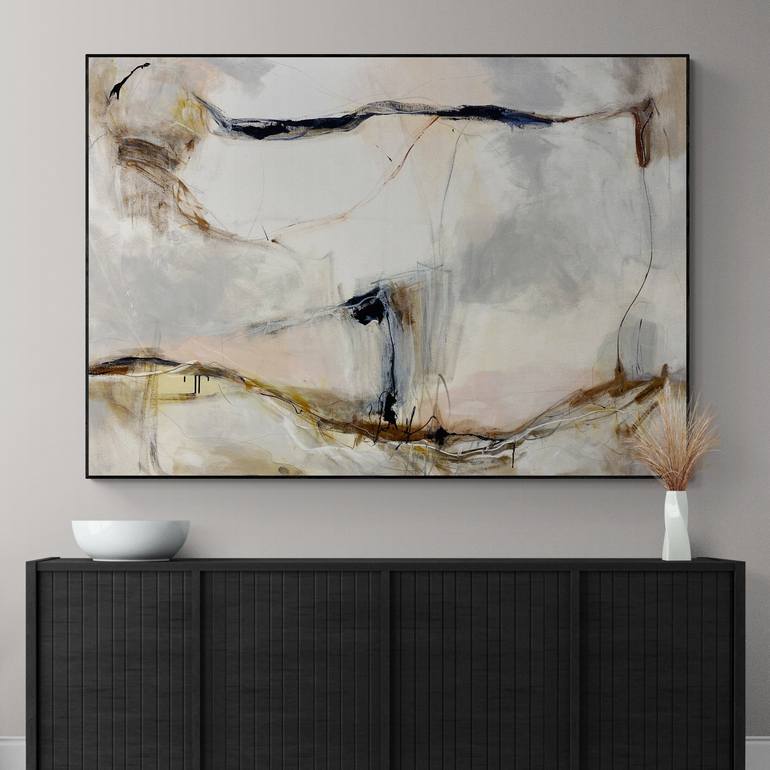 Original Abstract Expressionism Abstract Painting by Cheryl Harrison