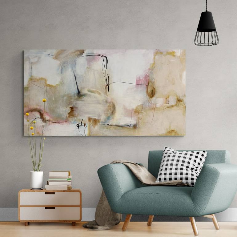 Original Abstract Expressionism Abstract Painting by Cheryl Harrison