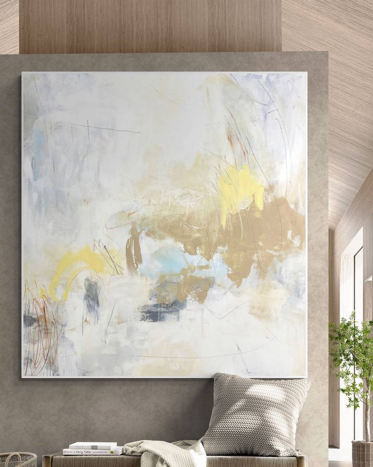 Original Abstract Expressionism Abstract Painting by Cheryl Harrison