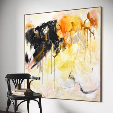 Original Abstract Expressionism Abstract Paintings by Cheryl Harrison