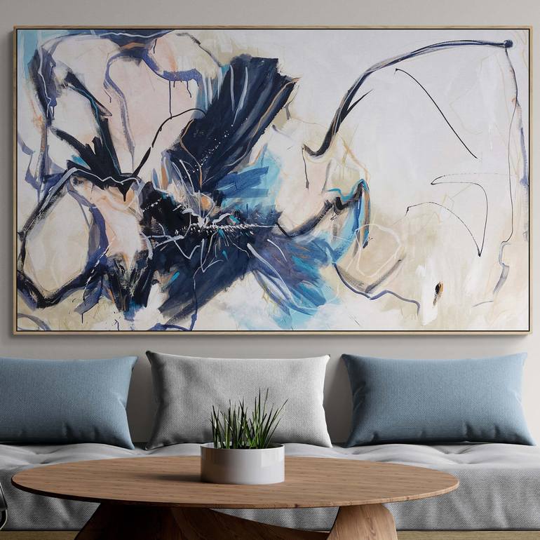 Original Abstract Expressionism Abstract Painting by Cheryl Harrison