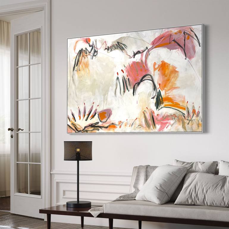 Original Abstract Expressionism Abstract Painting by Cheryl Harrison