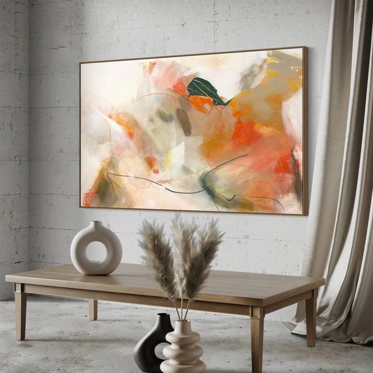 Original Abstract Expressionism Abstract Painting by Cheryl Harrison