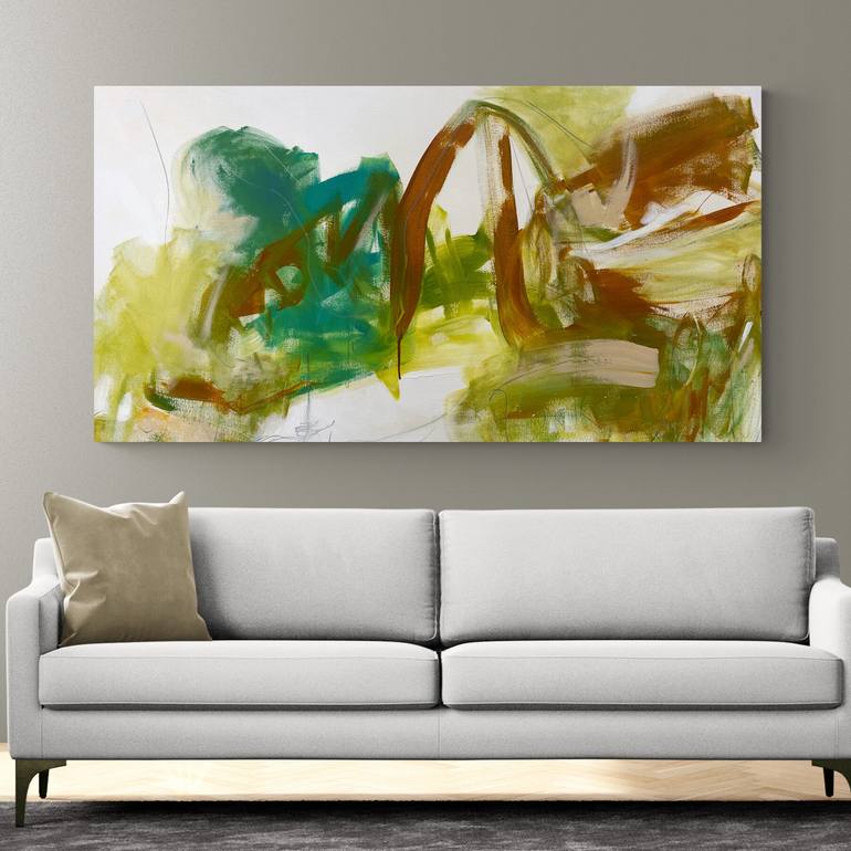 Original Abstract Expressionism Abstract Painting by Cheryl Harrison