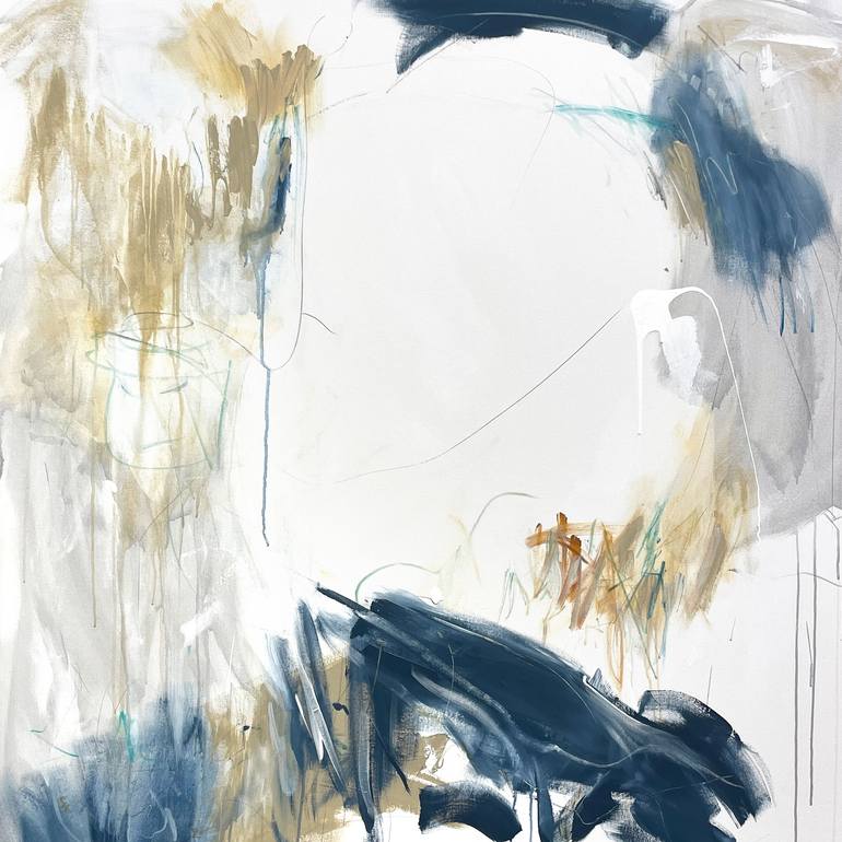 Original Abstract Expressionism Abstract Painting by Cheryl Harrison