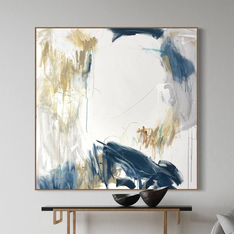 Original Abstract Expressionism Abstract Painting by Cheryl Harrison