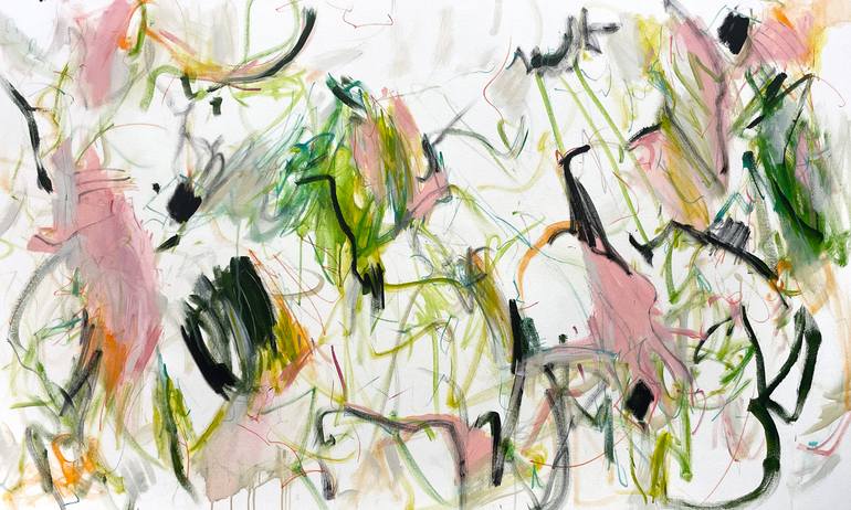Original Abstract Expressionism Abstract Painting by Cheryl Harrison
