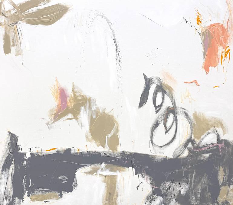 Original Abstract Expressionism Abstract Painting by Cheryl Harrison