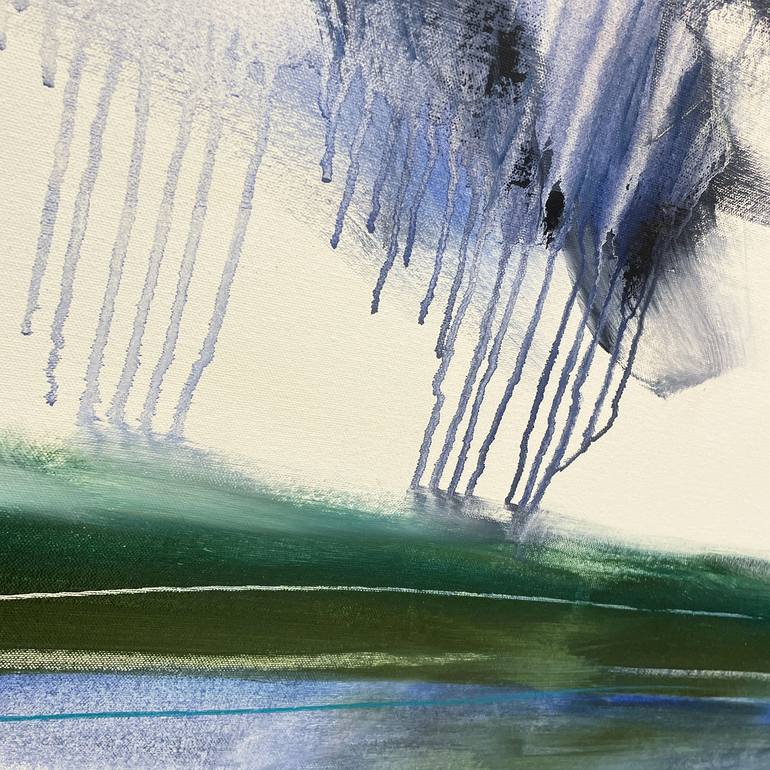 Original Abstract Expressionism Abstract Painting by Cheryl Harrison