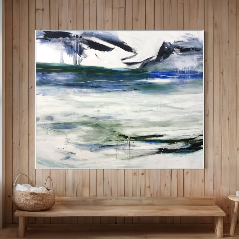 Original Abstract Expressionism Abstract Painting by Cheryl Harrison