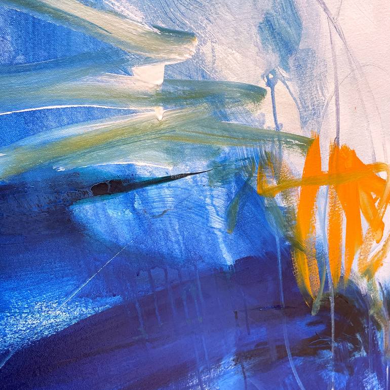 Original Abstract Expressionism Abstract Painting by Cheryl Harrison