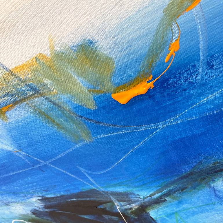 Original Abstract Expressionism Abstract Painting by Cheryl Harrison