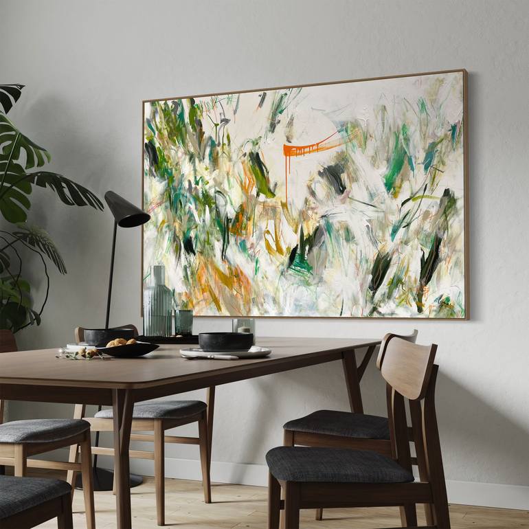 Original Abstract Expressionism Abstract Painting by Cheryl Harrison