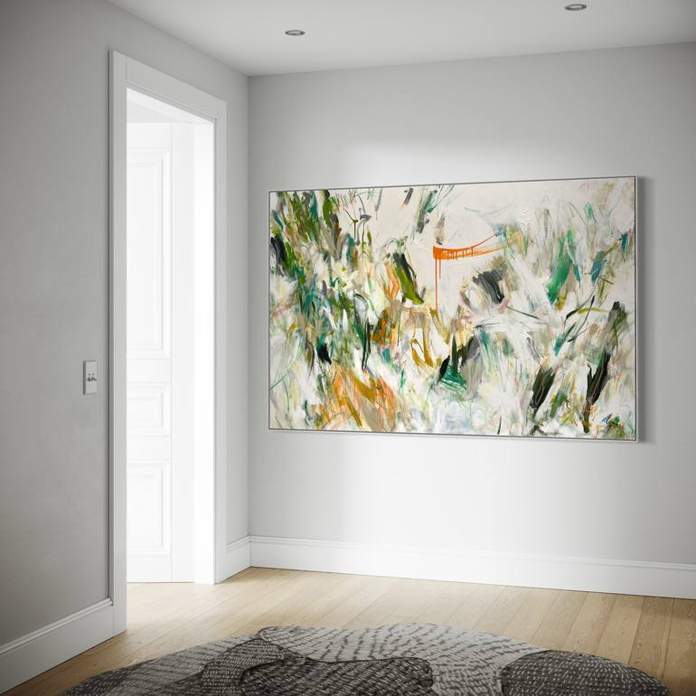 Original Abstract Expressionism Abstract Painting by Cheryl Harrison