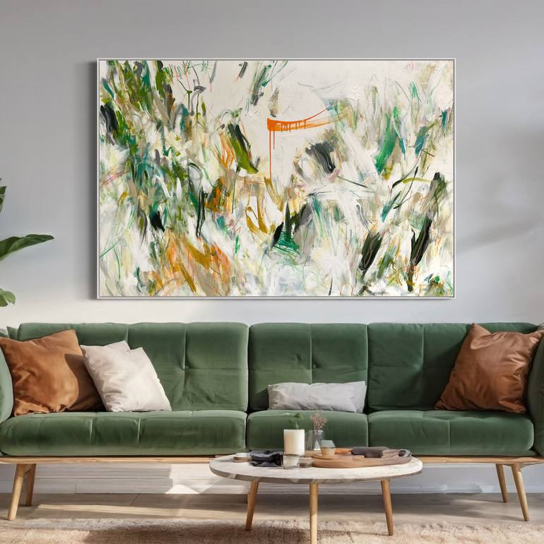 Original Abstract Expressionism Abstract Painting by Cheryl Harrison