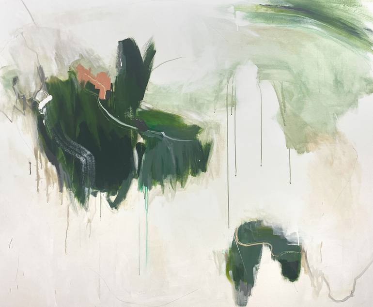 Original Abstract Expressionism Abstract Painting by Cheryl Harrison