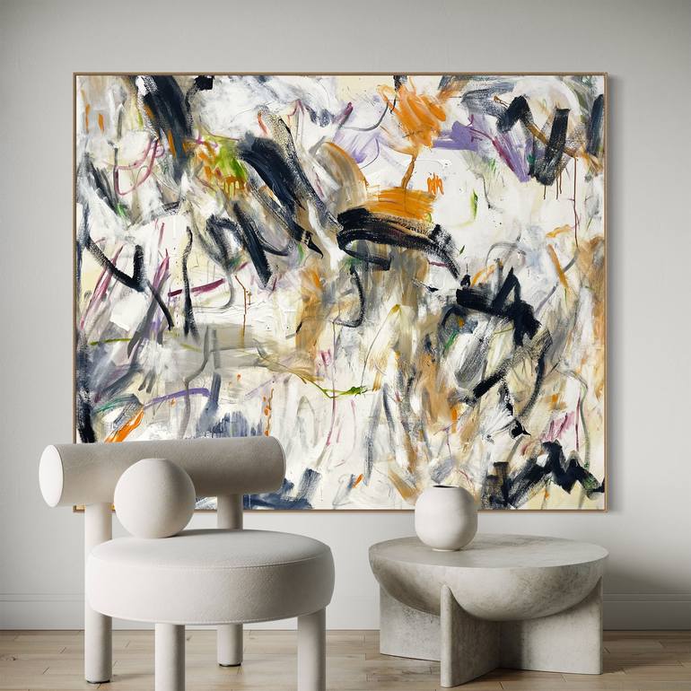 Original Abstract Expressionism Abstract Painting by Cheryl Harrison