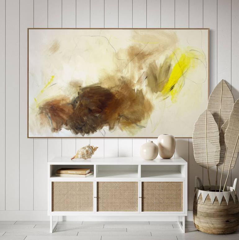 Original Abstract Expressionism Abstract Painting by Cheryl Harrison