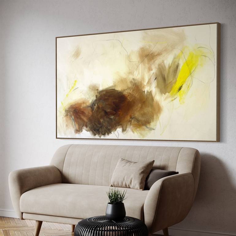 Original Abstract Expressionism Abstract Painting by Cheryl Harrison