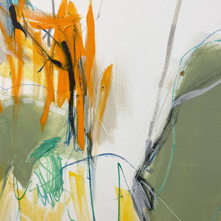 Original Abstract Expressionism Abstract Painting by Cheryl Harrison