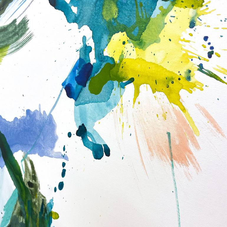 Original Abstract Expressionism Abstract Painting by Cheryl Harrison