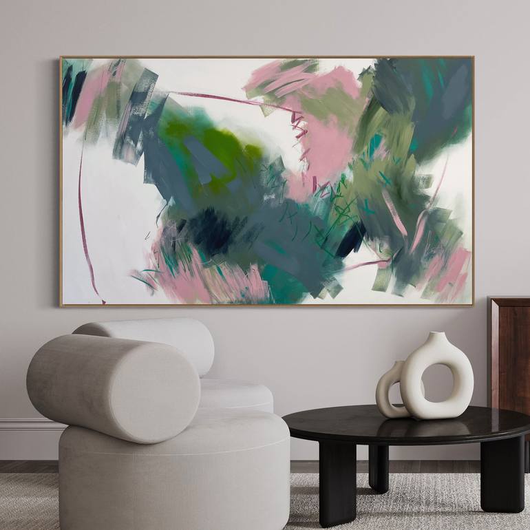 Original Abstract Expressionism Abstract Painting by Cheryl Harrison