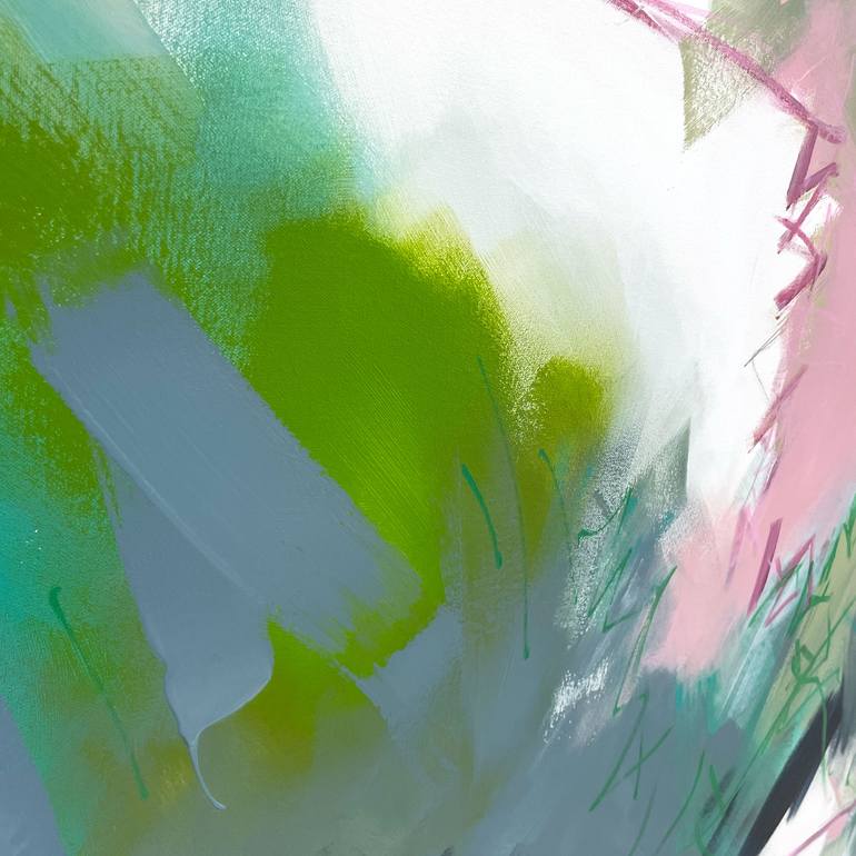 Original Abstract Expressionism Abstract Painting by Cheryl Harrison