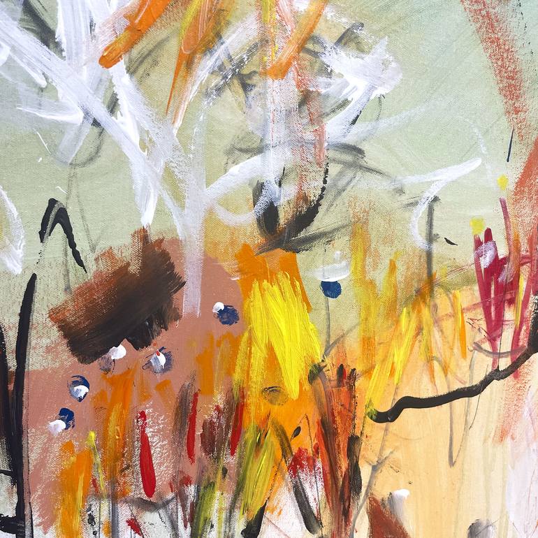 Original Abstract Expressionism Abstract Painting by Cheryl Harrison