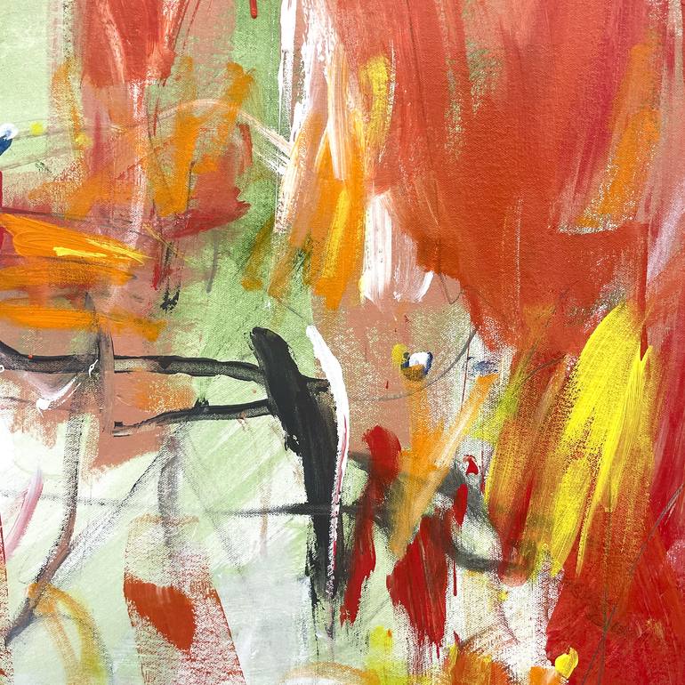 Original Abstract Expressionism Abstract Painting by Cheryl Harrison