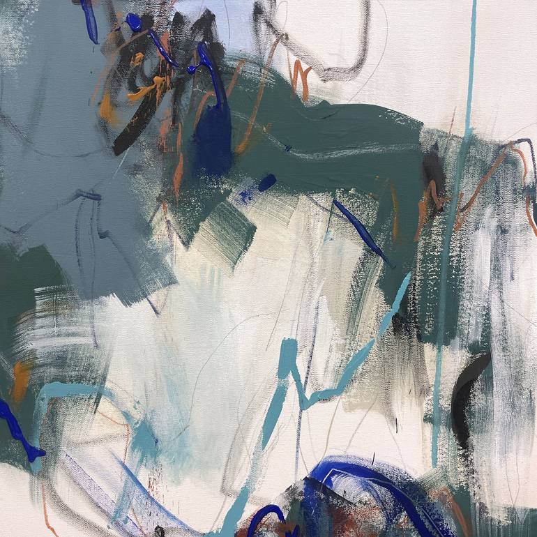 Original Abstract Expressionism Abstract Painting by Cheryl Harrison