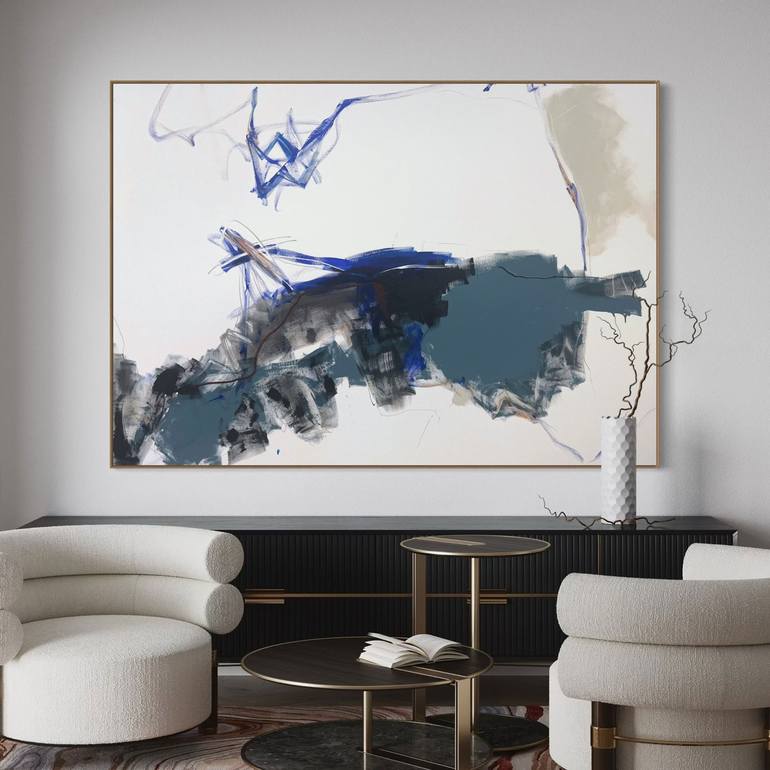 Original Abstract Expressionism Abstract Paintings by Cheryl Harrison
