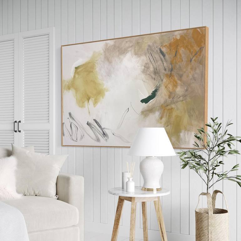 Original Abstract Expressionism Abstract Painting by Cheryl Harrison