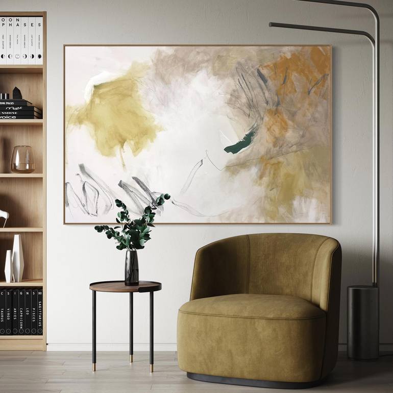 Original Abstract Expressionism Abstract Painting by Cheryl Harrison