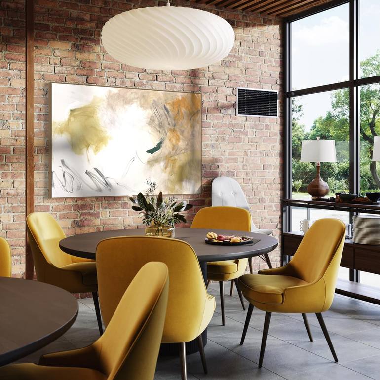 Original Abstract Expressionism Abstract Painting by Cheryl Harrison