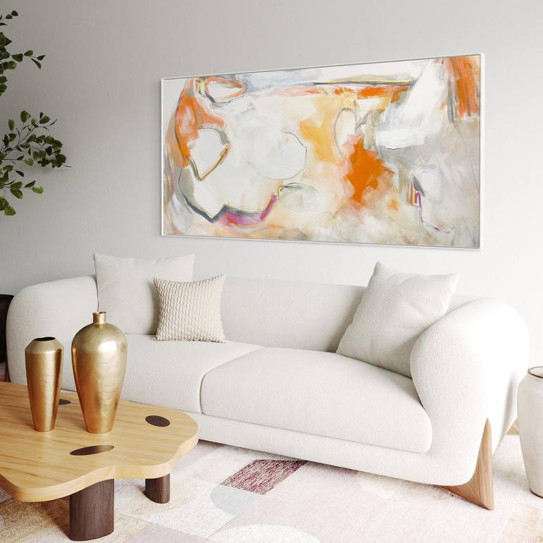 Original Abstract Expressionism Abstract Painting by Cheryl Harrison