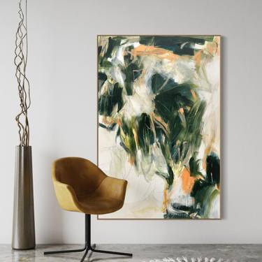 Original Abstract Expressionism Abstract Painting by Cheryl Harrison