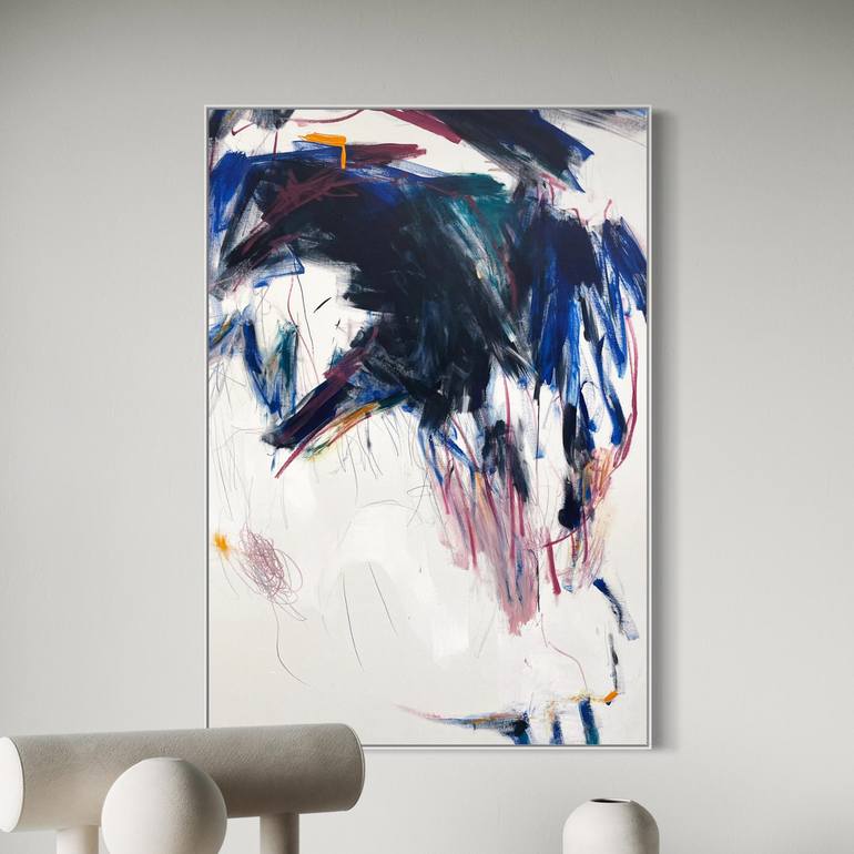 Original Abstract Expressionism Abstract Painting by Cheryl Harrison