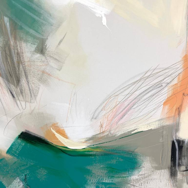 Original Abstract Expressionism Abstract Painting by Cheryl Harrison