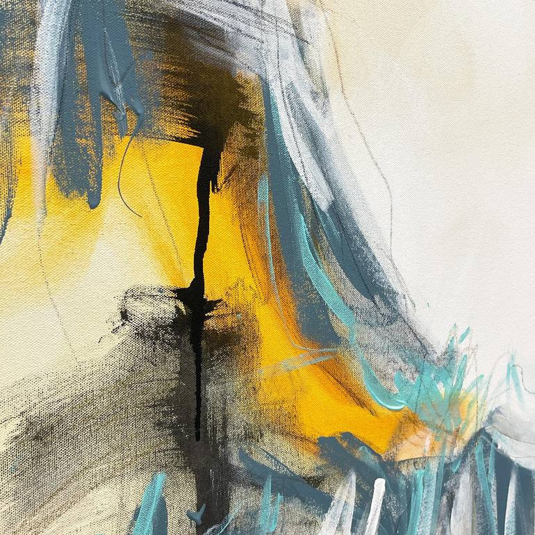 Original Abstract Expressionism Abstract Painting by Cheryl Harrison