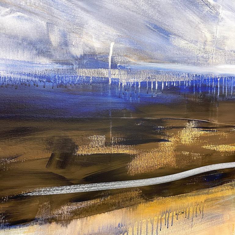Original Abstract Expressionism Abstract Painting by Cheryl Harrison