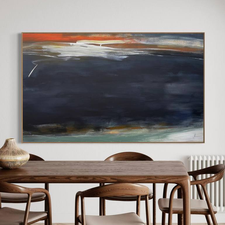 Original Abstract Expressionism Abstract Painting by Cheryl Harrison