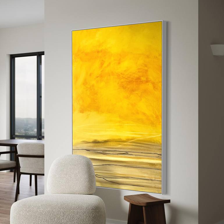 Original Abstract Expressionism Abstract Painting by Cheryl Harrison