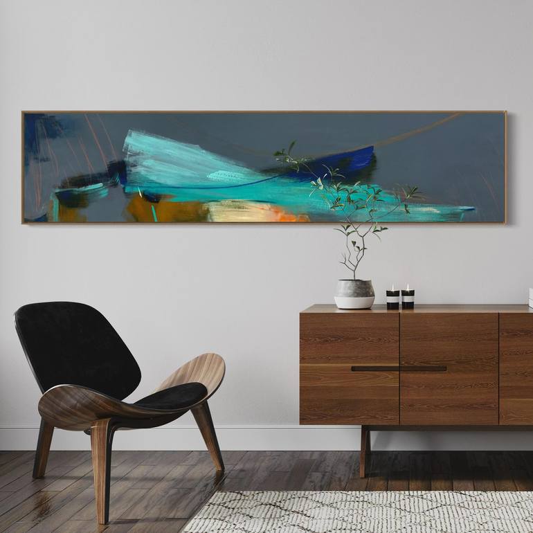 Original Abstract Expressionism Abstract Painting by Cheryl Harrison