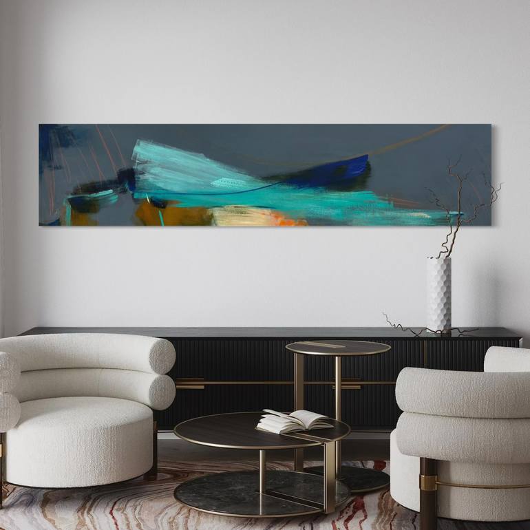 Original Abstract Expressionism Abstract Painting by Cheryl Harrison