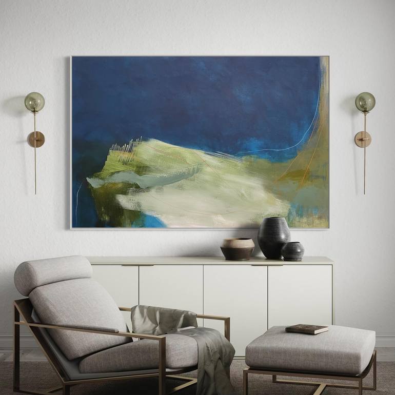 Original Abstract Expressionism Abstract Painting by Cheryl Harrison