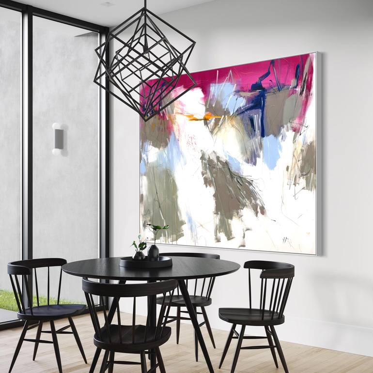 Original Abstract Expressionism Abstract Painting by Cheryl Harrison