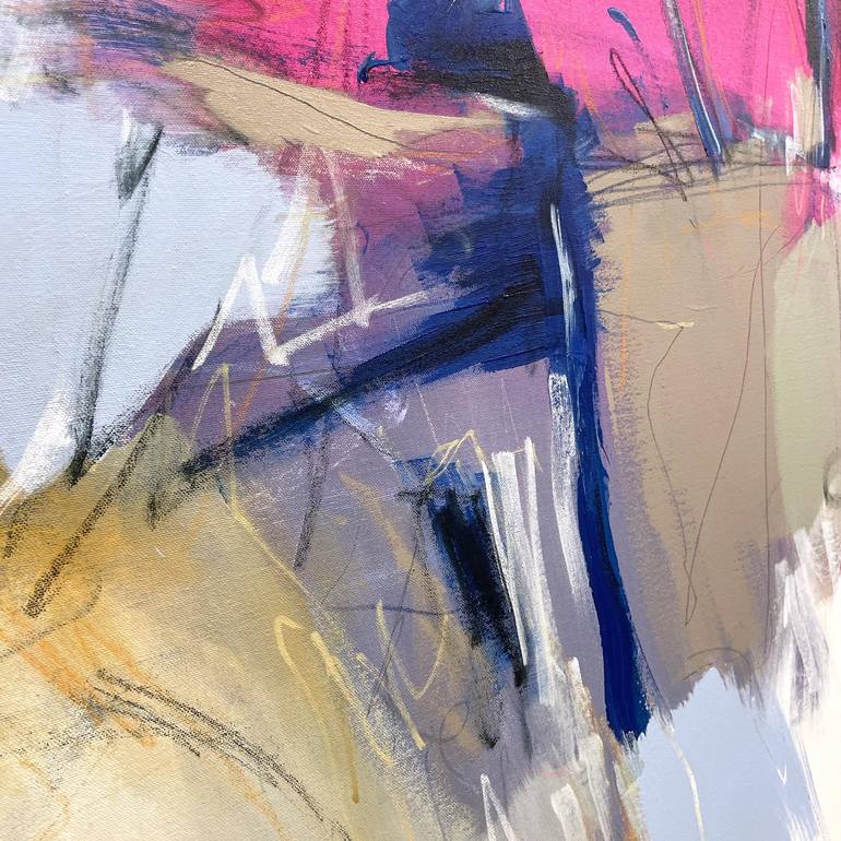 Original Abstract Expressionism Abstract Painting by Cheryl Harrison