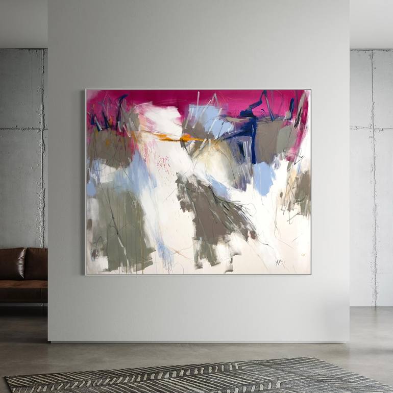 Original Abstract Expressionism Abstract Painting by Cheryl Harrison