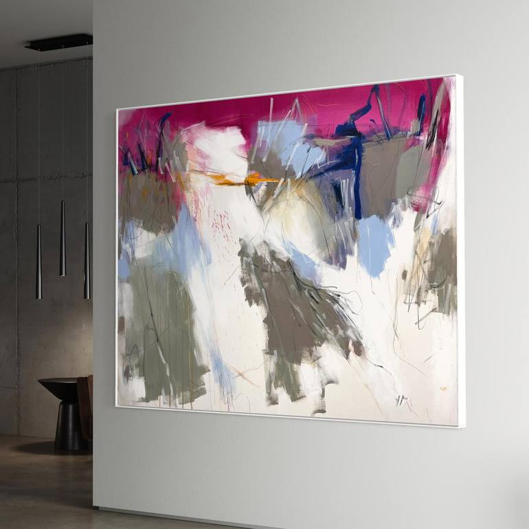 Original Abstract Expressionism Abstract Painting by Cheryl Harrison