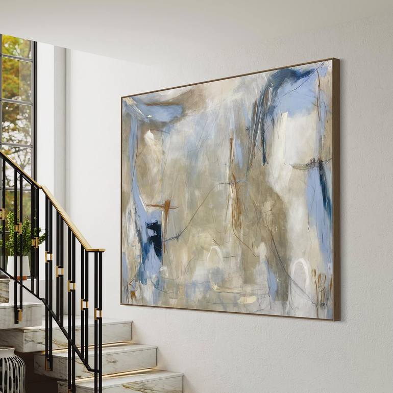Original Abstract Expressionism Abstract Painting by Cheryl Harrison